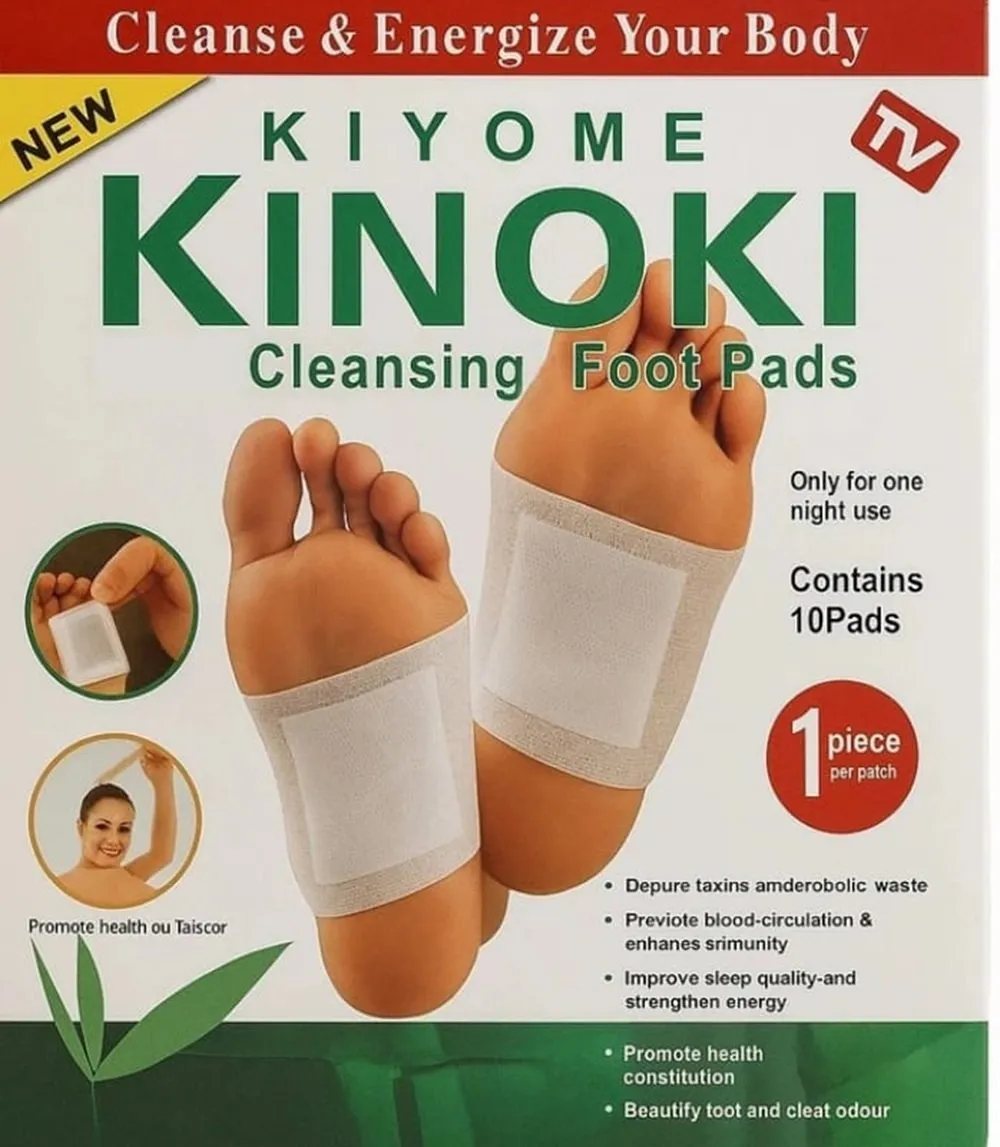 6 Packet Kinoki Foot Pads (Authentic)