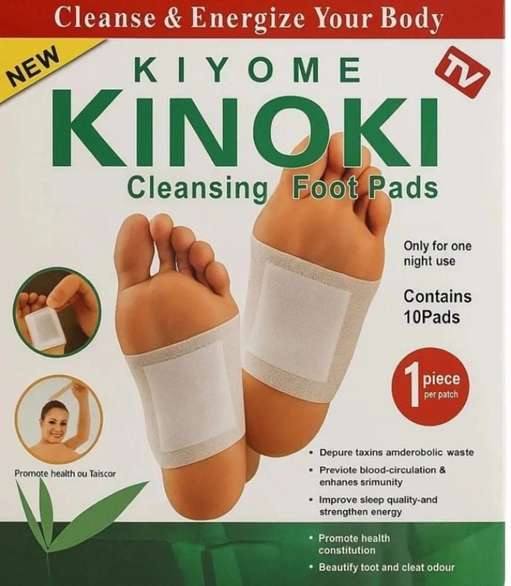 6 Packet Kinoki Foot Pads (Authentic)